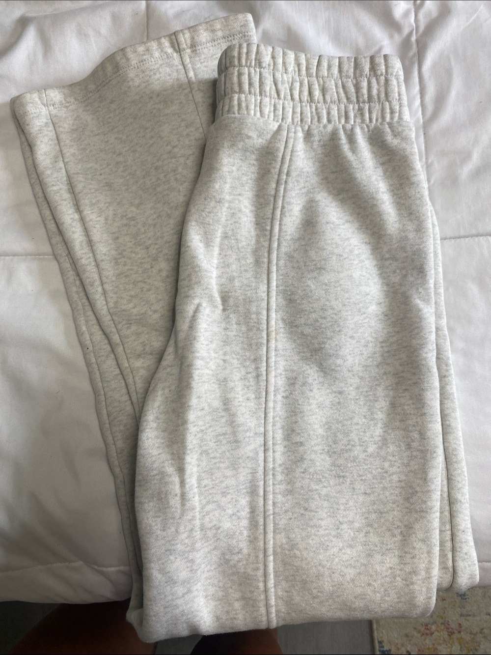 Danskin Light Heather Gray Pull-On Joggers